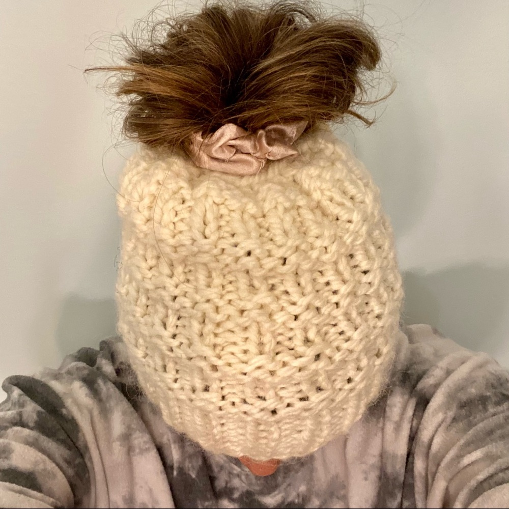 Messy Bun Hat
